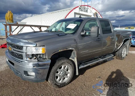 2013 Chevrolet Silverado 2500Hd Ltz из США, поврежденный, VIN 1GC1KYE89DF141227
